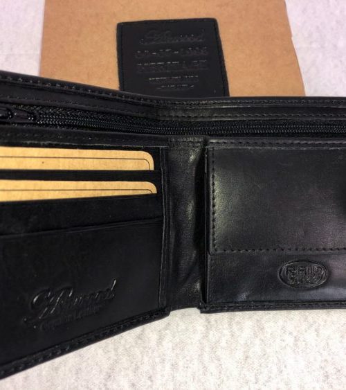Ashwood Leather - Black Leather Wallet