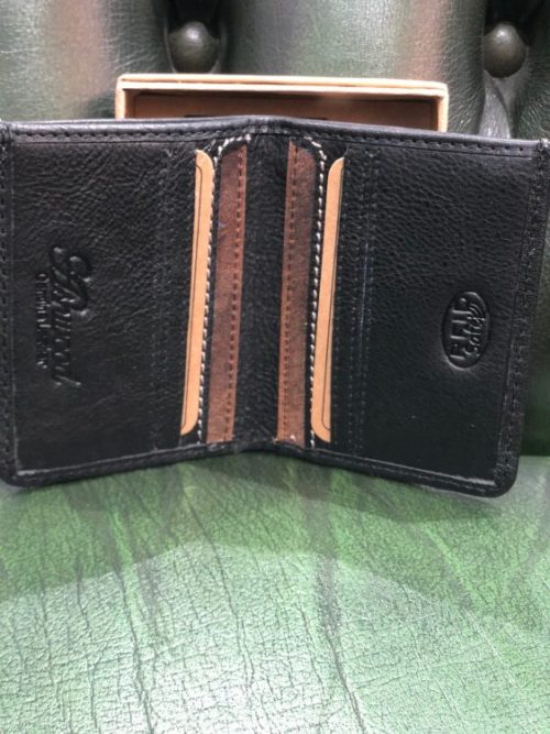 Ashwood Leather Wallet in Black or Tan