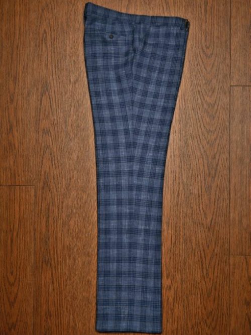 Fratelli Textured Check Trousers