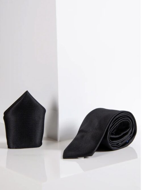 Marc Darcy Toby Birdseye Tie Set ( Various Colours )