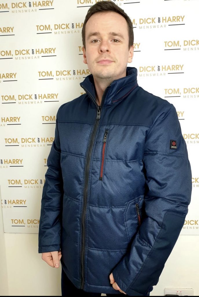Gate One Navy Padded Jacket