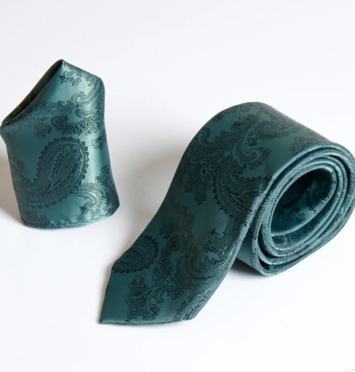 Marc Darcy Paisley Tie Sets ( Various Colours )