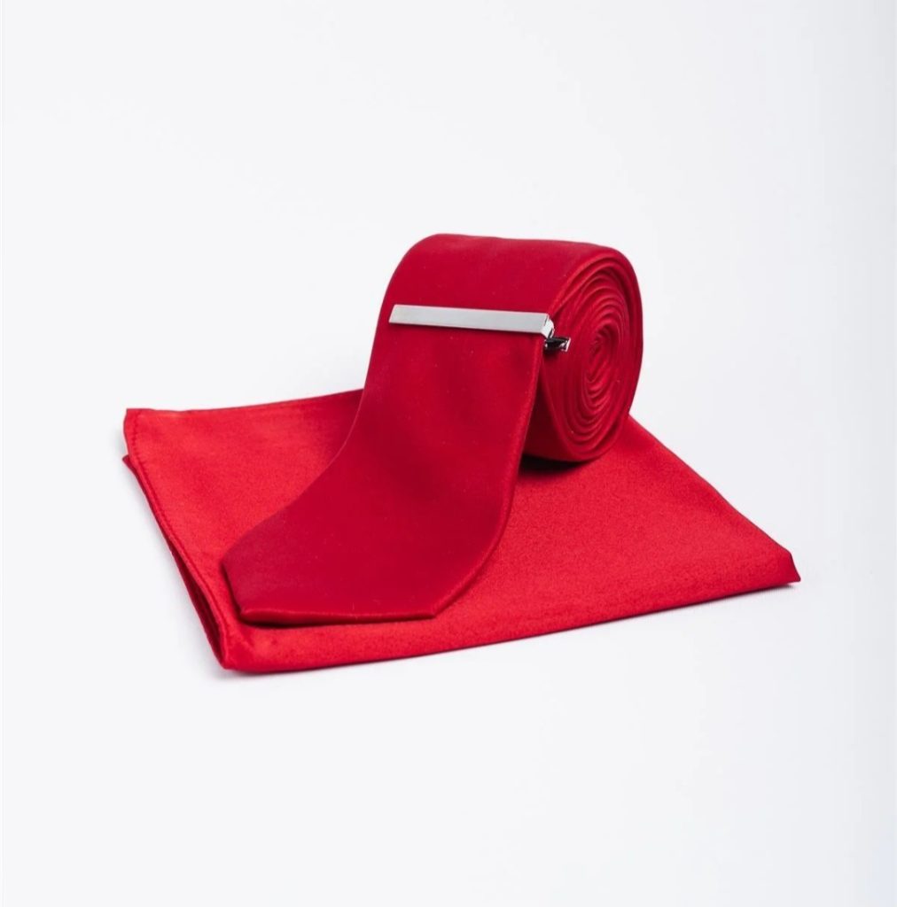 CAVANI PLAIN TIE SET