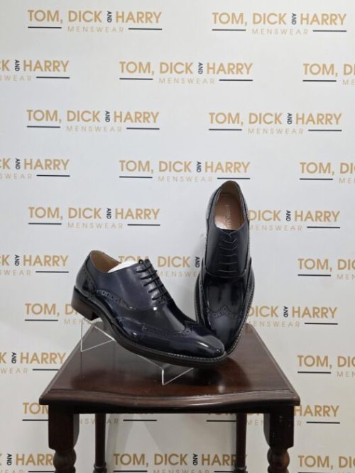 Justin Reess Harry Navy Shoe