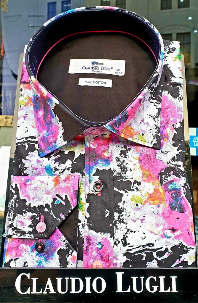 CLAUDIO LUGLI PAINTSPLASH SHIRT CP6880