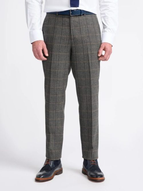 HOUSE OF CAVANI ALBERT GREY TROUSERS