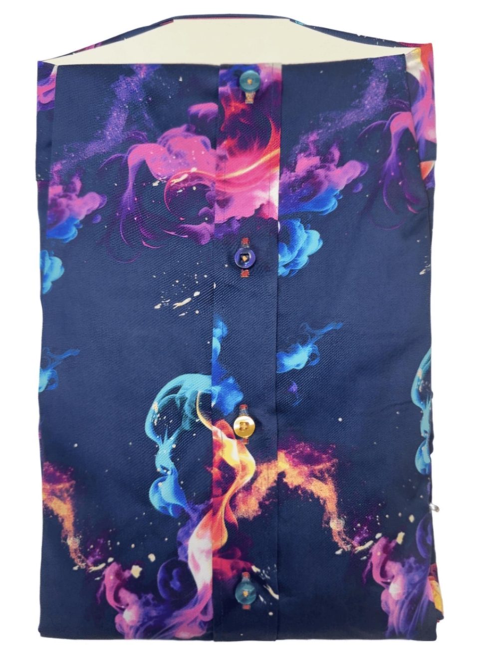 CLAUDIO LUGLI MULTI-COLOUR SMOKE SHIRT