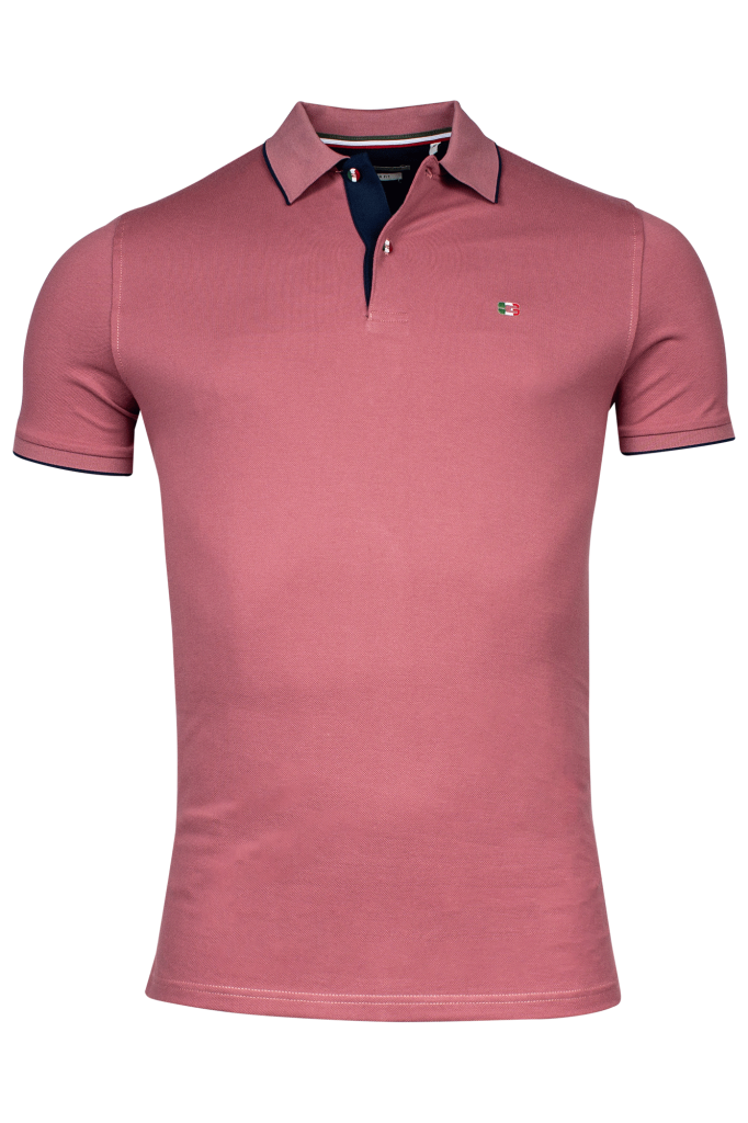 GIORDANO NICO SIGNATURE POLO-MAUVE