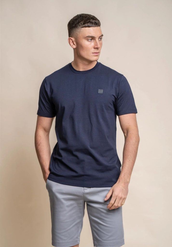 HOUSE OF CAVANI BOGART T-SHIRT NAVY