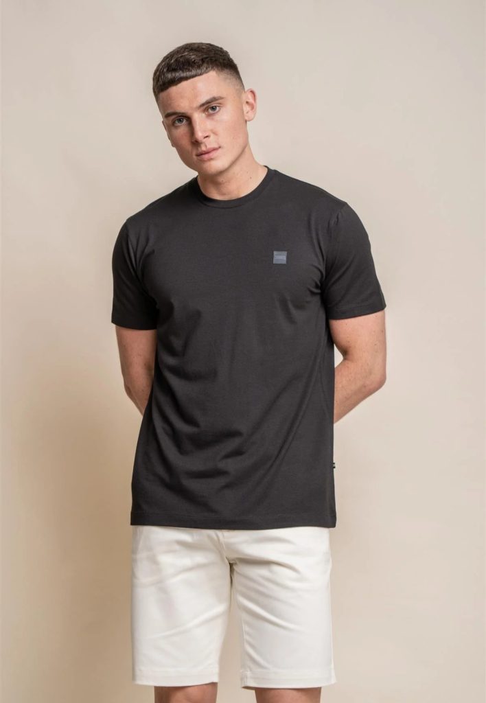 HOUSE OF CAVANI BOGART T-SHIRT BLACK