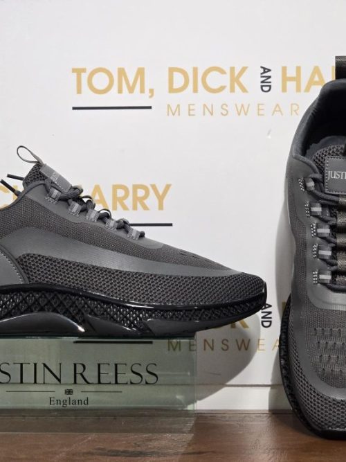 JUSTIN REESS STRIKE GREY TRAINER