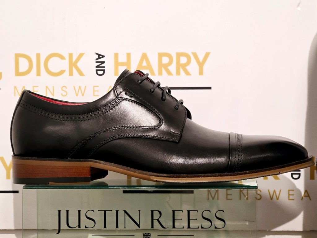 Justin Reess Everett Black Shoe