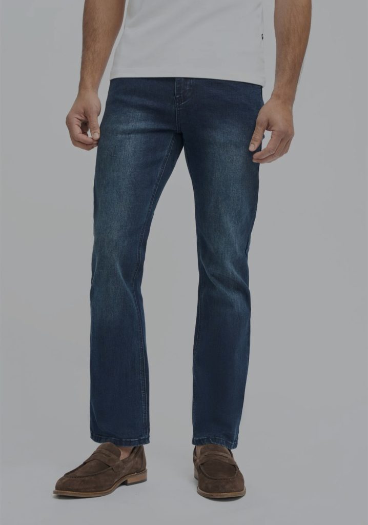 HOUSE OF CAVANI DEMPSEY NAVY JEANS
