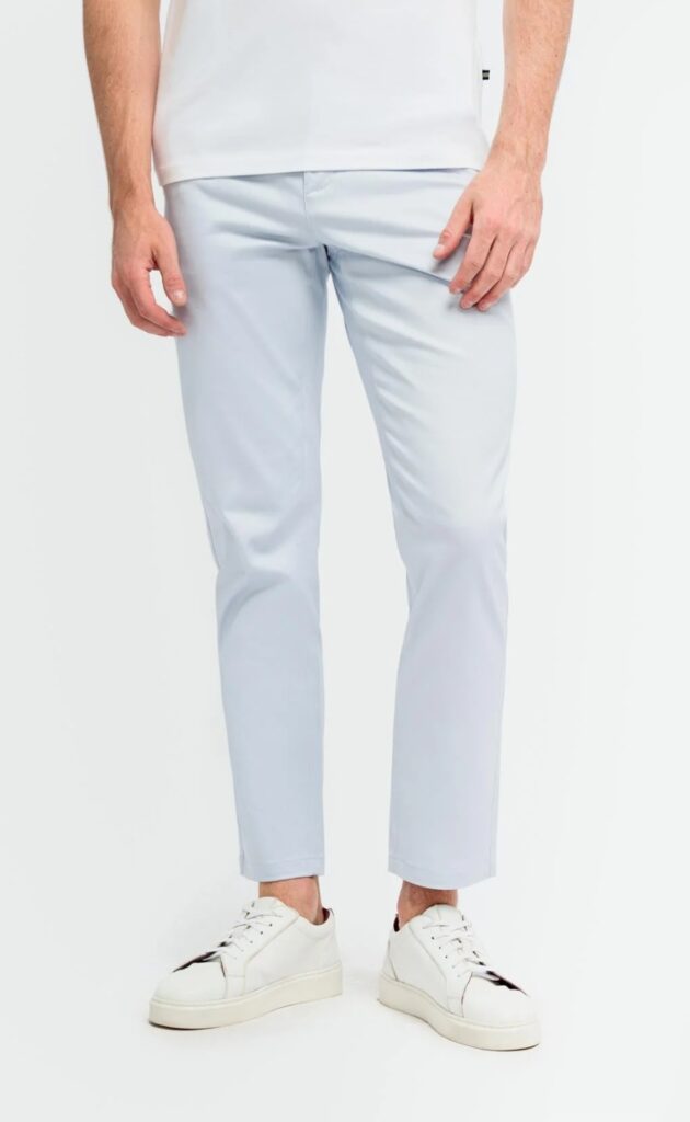 House Of Cavani Dakota Arctic Blue Chino