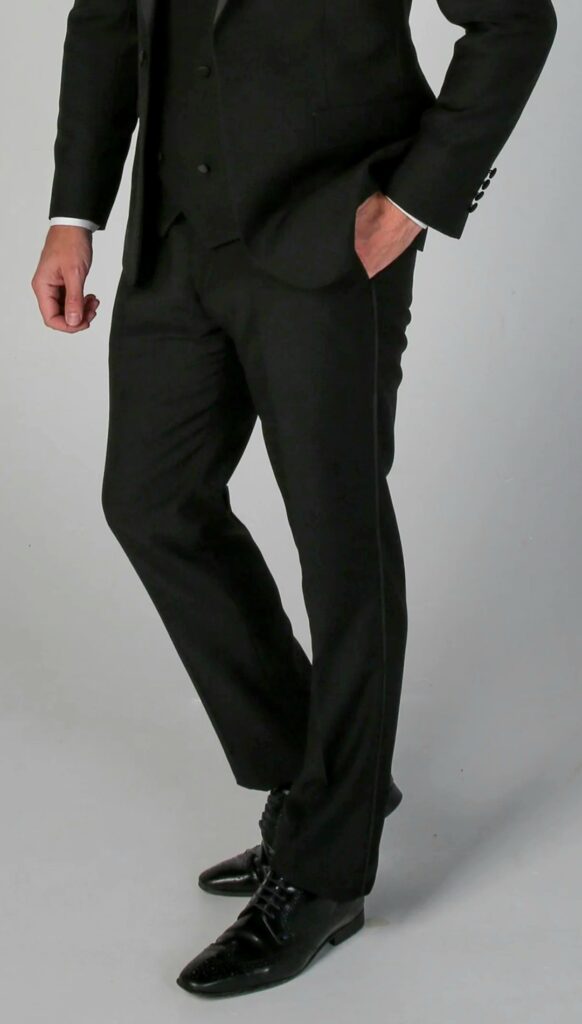 Paul Andrew Ford Black Tux Trousers