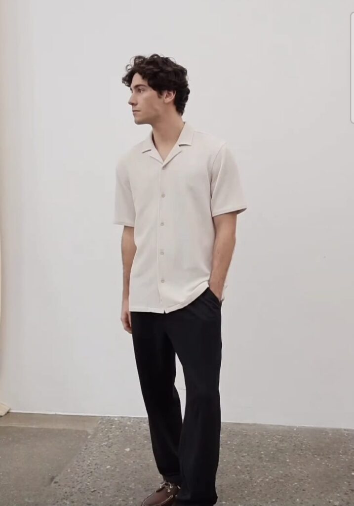 Casual Friday Archer Short Sleeve Knitted Shirt