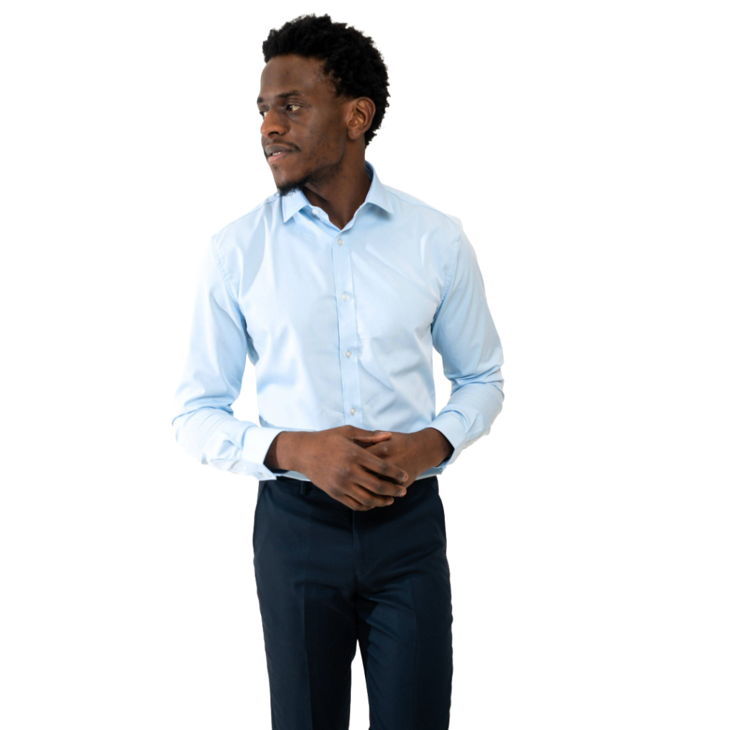 Charles Grey Louie Sky Blue Shirt