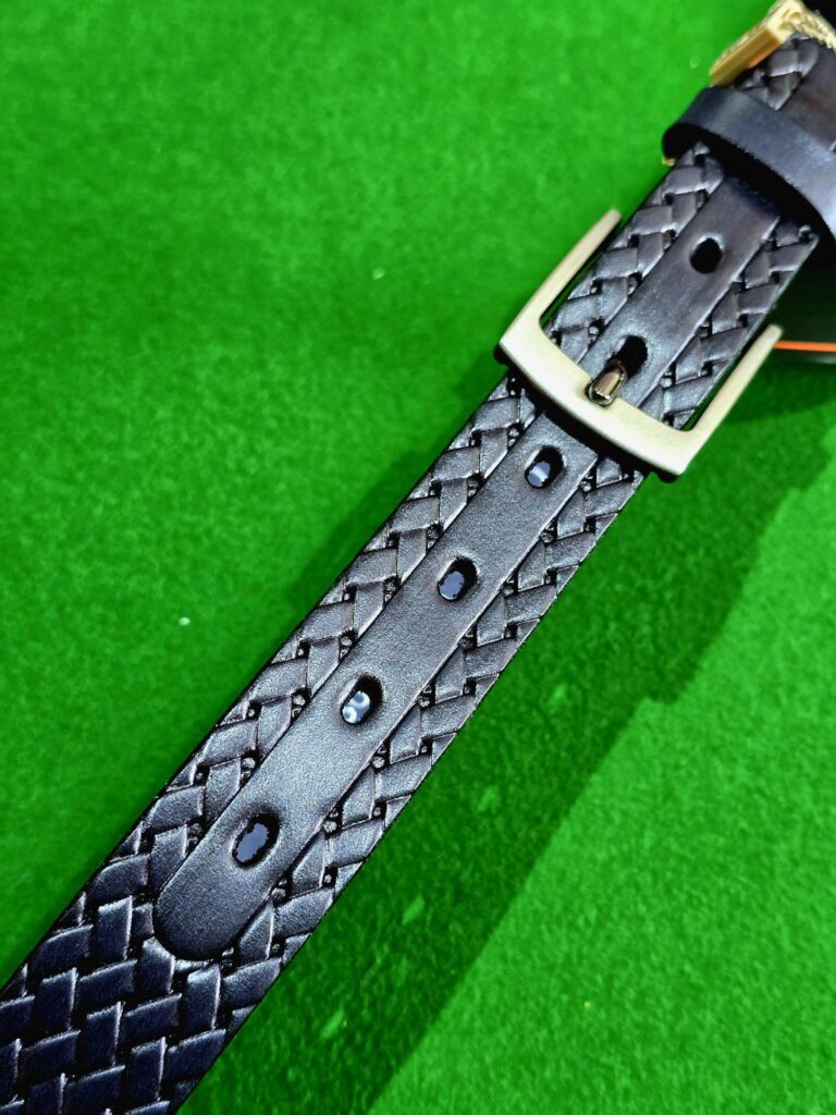 Lacuzzo Woven Navy 30mm Belt