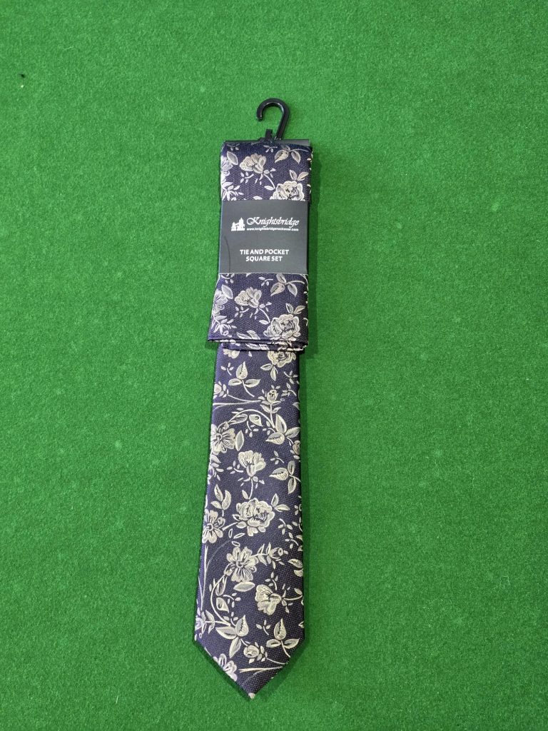Knightsbridge Floral Brown&Beige Tie Set