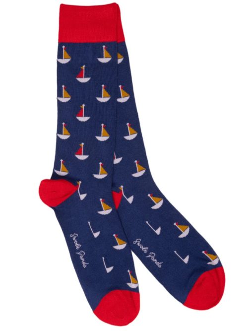 Swole Panda Boat Socks