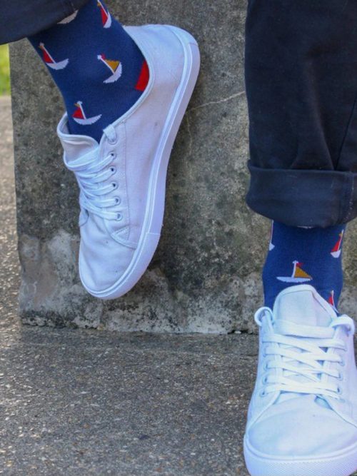 Swole Panda Boat Socks