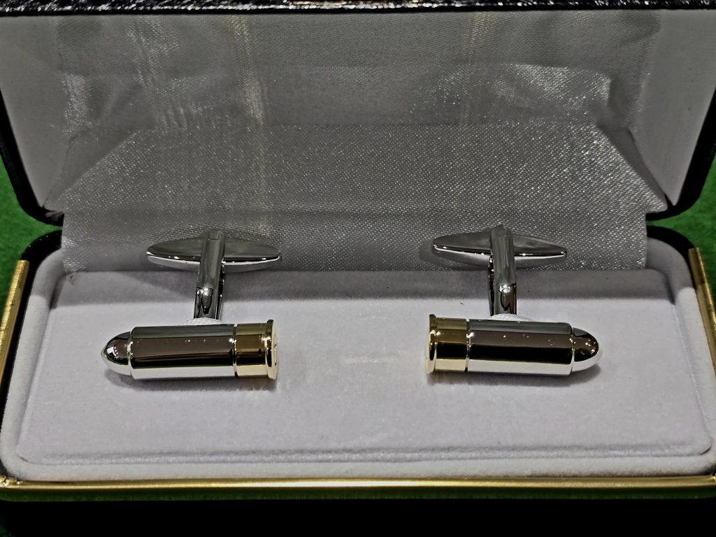 Dalaco Two Tone Bullet Cufflinks