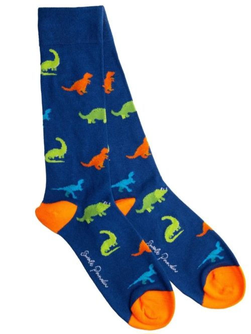 Swole Panda Dinosaur Bamboo Socks