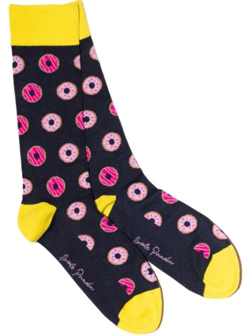 Swole Panda Doughnuts Socks