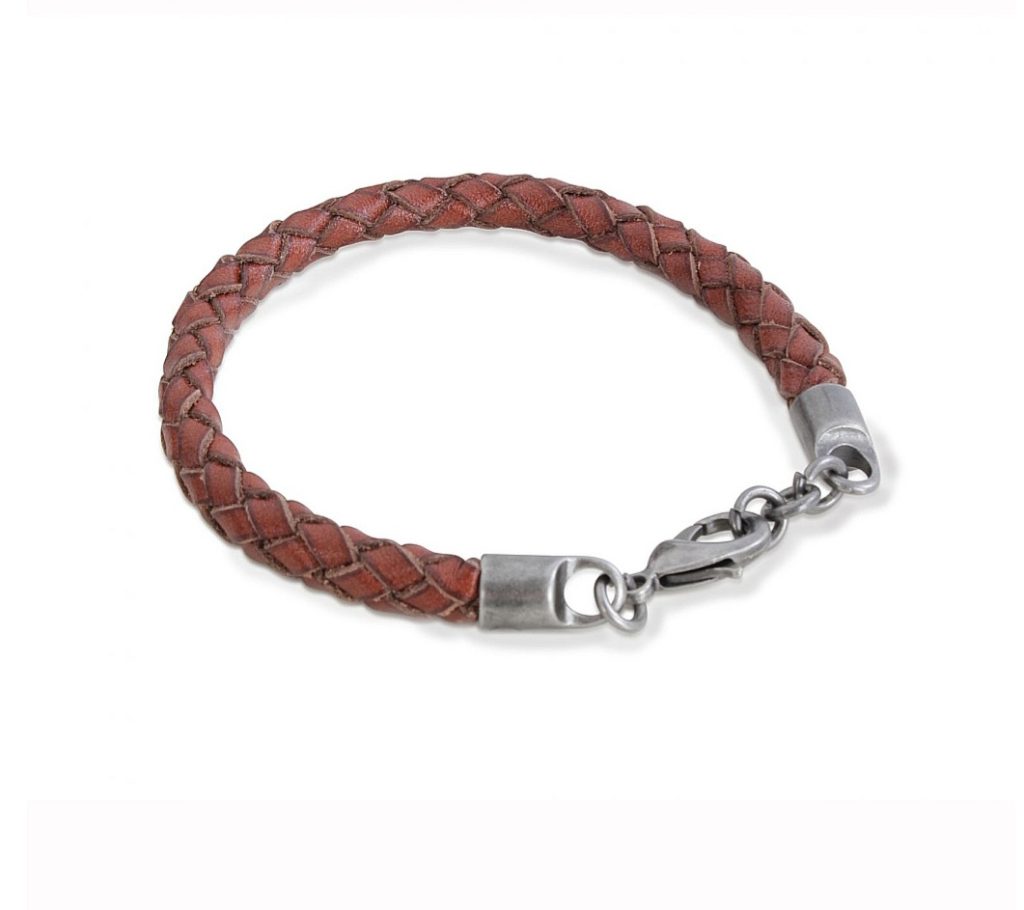 Dalaco Brown Bracelet Steel Chain Clasp