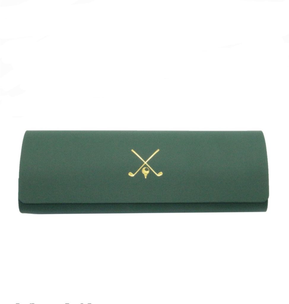 Dalaco Golf Embossed Glasses case and Cloth