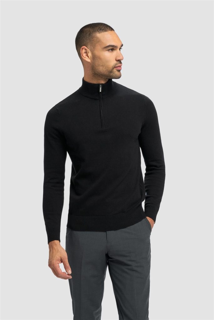 House of Cavani Ivan 1/4 Zip Sweater