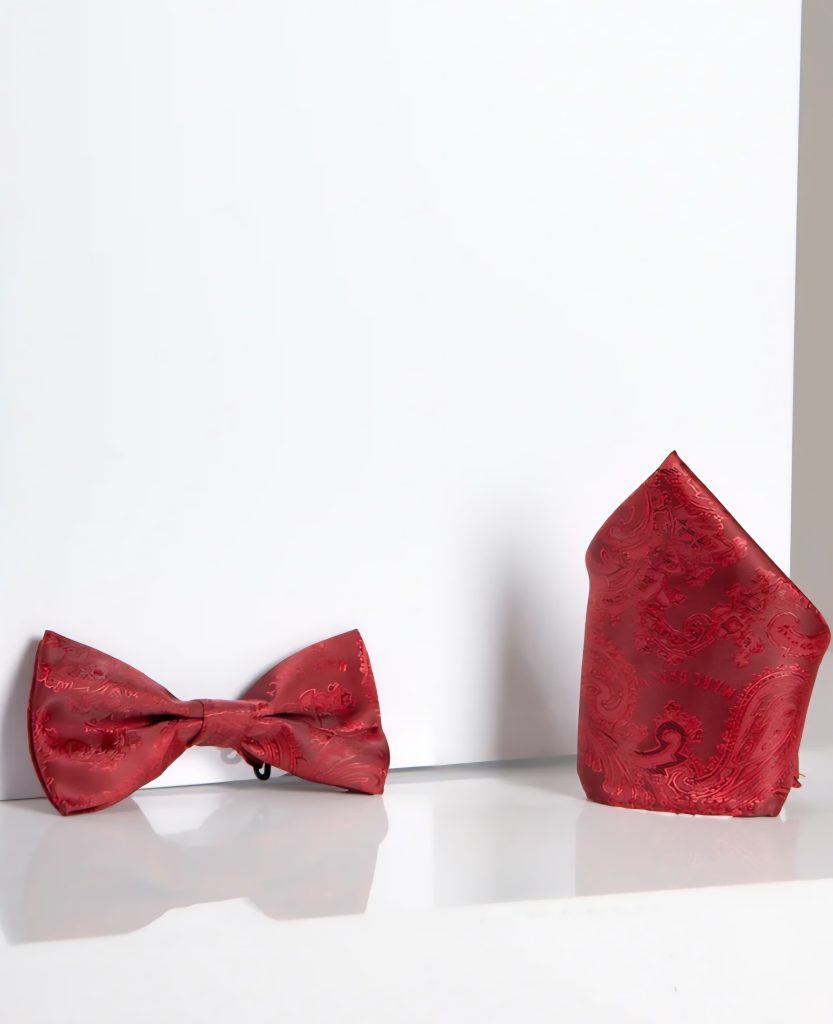 Marc Darcy Paisley Bow Tie set in Various Colours