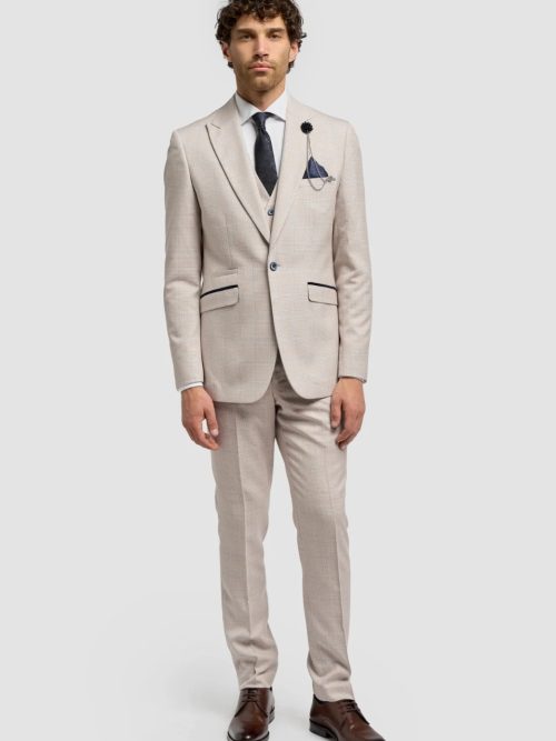 House Of Cavani Caridi Beige Suit or Separates