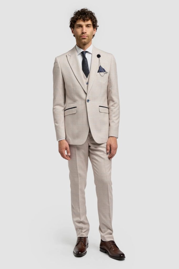 House Of Cavani Caridi Beige Suit or Separates