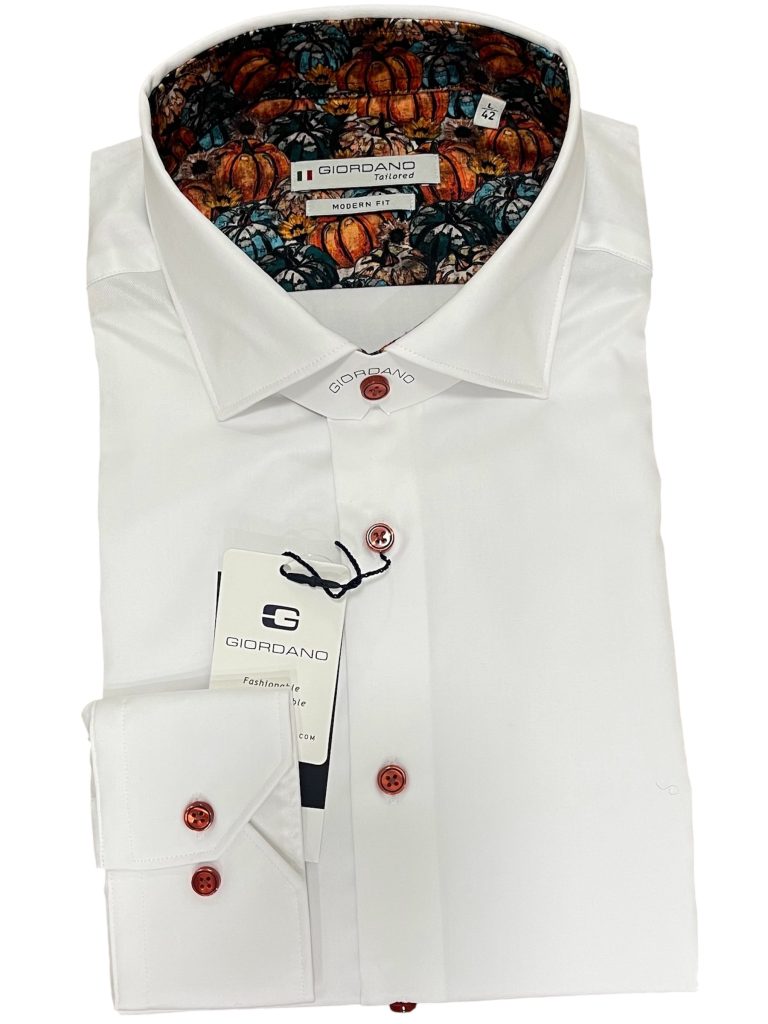 Giordano Modern Fit Pumpkin Insert Shirt