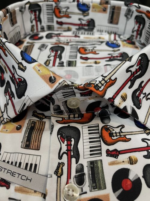 Giordano Maggiore Music Print Shirt