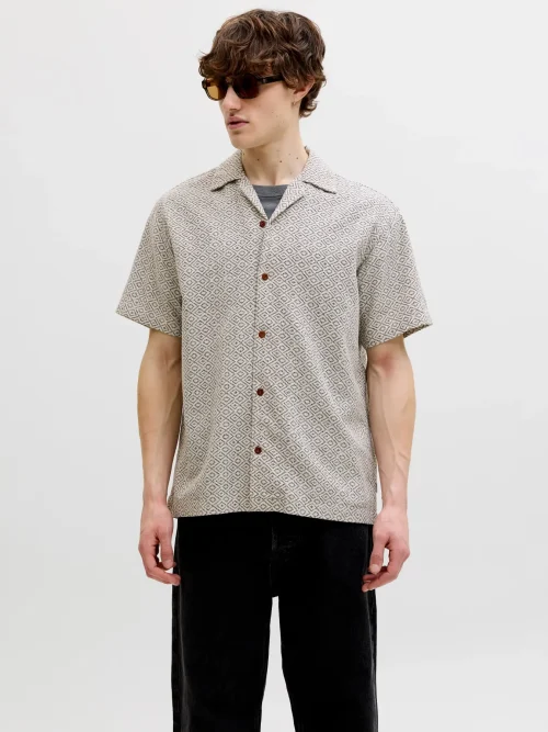 Jack & Jones Relaxed Fit Dobby Resort Shirt