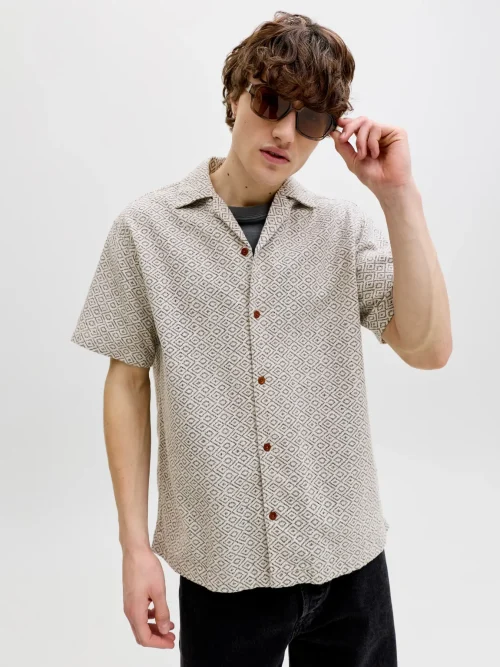 Jack & Jones Relaxed Fit Dobby Resort Shirt