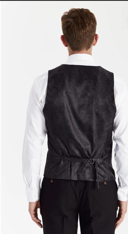 Paul Andrew Mayfair Black Textured Suit or separates - Image 6